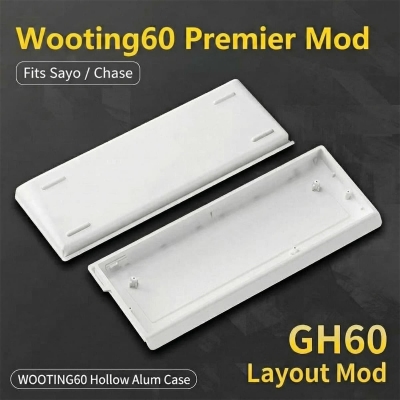 H60 Aluminum Case for Mechanical Keyboard Wooting 60 / 60HE+ GH60 Madlions mad60